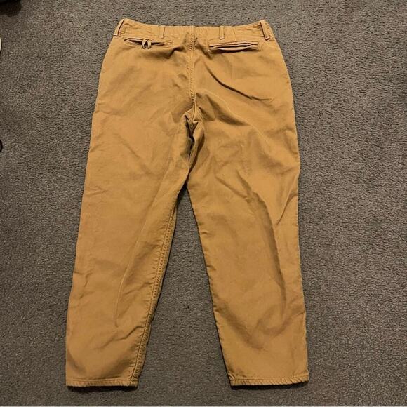 Moussy Vintage Tan Slim Trouser Pants - Picture 3 of 6